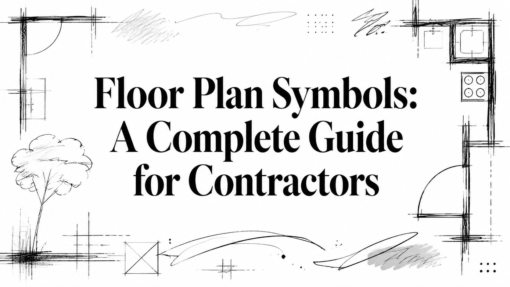 Floor Plan Symbols: A Complete Guide for Contractors | Blog | Exayard