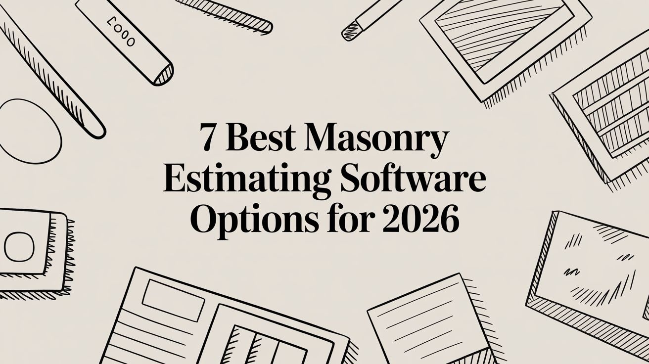 7 Best Masonry Estimating Software Options for 2026 | Blog | Exayard